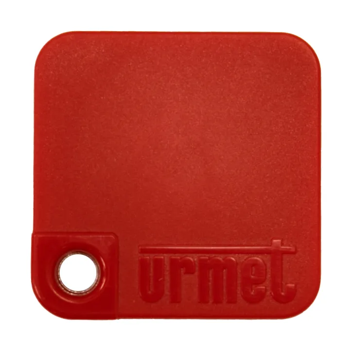 Badge Desfire Ev3 Rouge, Sécurisé, Étanche Ip68 Et Antichoc Ik10