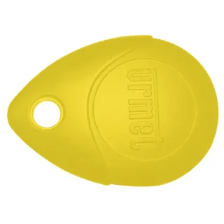 Badge Mifare Personnalisée 13.56 Mhz Jaune, Étanche Ip68, Antichoc Ik8
