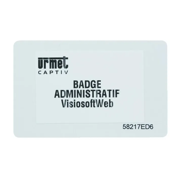 Carte Maître Unique Pour Créer Et Gérer Une Base Visiosoftweb