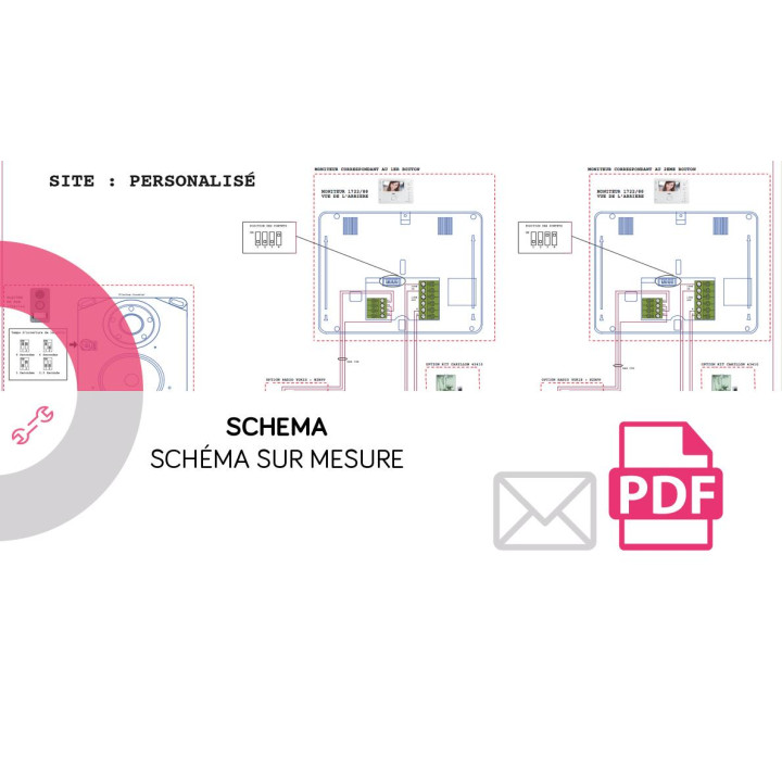 Prestation De Service - 2 Schemas A0 Couleur + Fichier Pdf