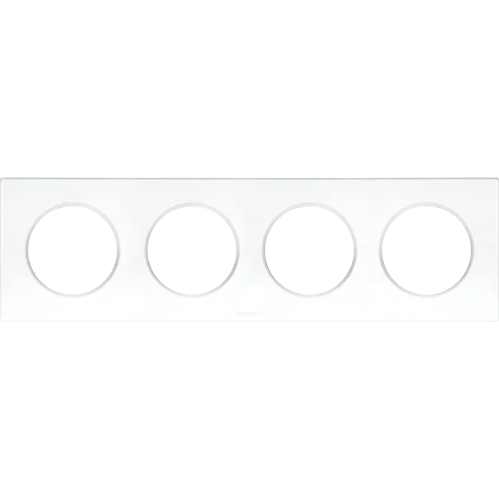 Square Plaque Blanc 4P Entr 73 D