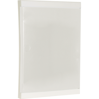 Porte pour coffret 26 modules blanche ( rajout serrure possible)