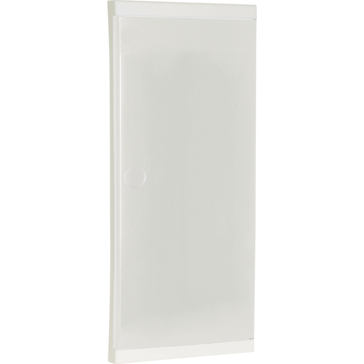 Porte pour coffret 39 modules blanche ( rajout serrure possible) Porte pour coffret 39 modules blanche ( rajout serrure possible)