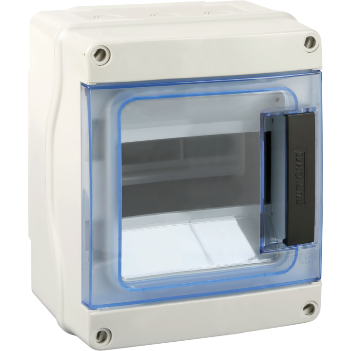 Coffret 6 modules IP65 entrées souples Coffret 6 modules IP65 entrées souples