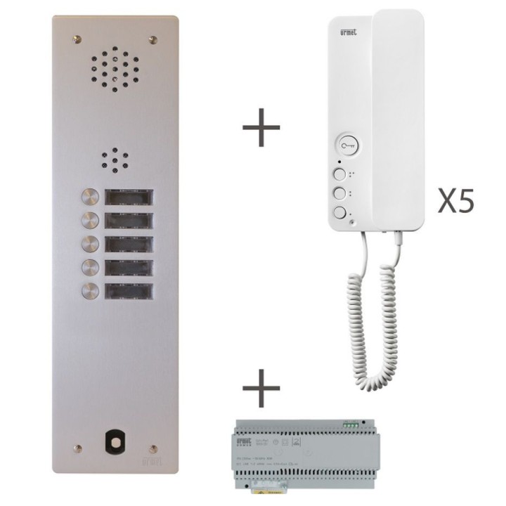Kit Audio 1R 5Bp 2 Voice Programmé