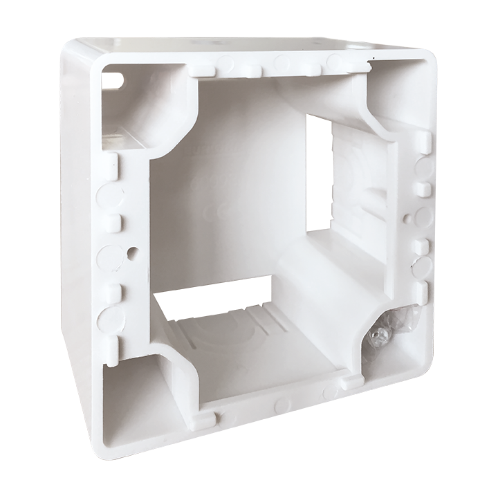 Cadre saillie pour sortie de cable 16/20A