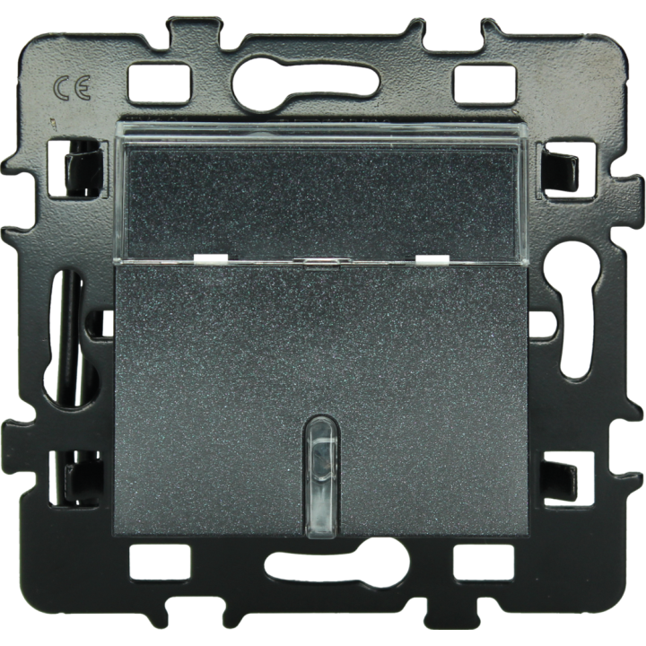 BP porte-étiquette lumineux ( voyant rouge)anthracite