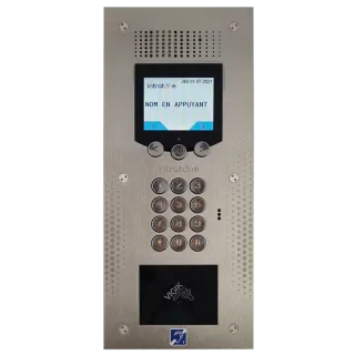 Pack Complet 200 Nom :1 Interphone Vidéo Vendone Avec Écran Lcd