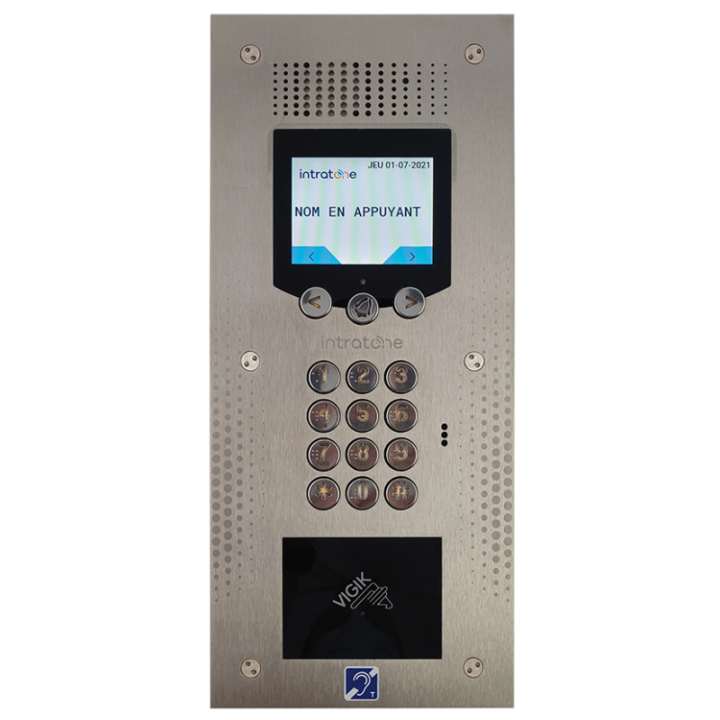 Pack Complet 200 Nom :1 Interphone Vidéo Vendone Avec Écran Lcd