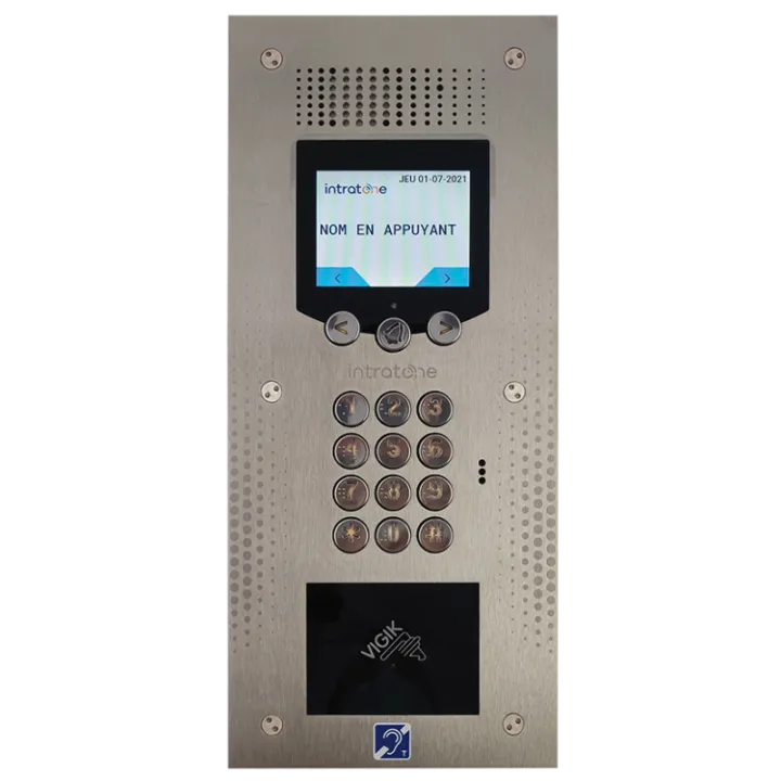 Pack Complet 200 Nom :1 Interphone Vidéo Vendone Avec Écran Lcd