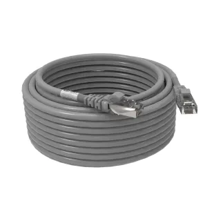 Cordon Rj45 Cat6A Sftp 100 Ohms Lsoh Surmoule Gris Lg 10M