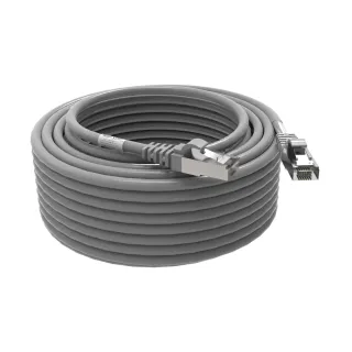 Cordon Rj45 Cat6A Sftp 100 Ohms Lsoh Surmoule Gris Lg 15M
