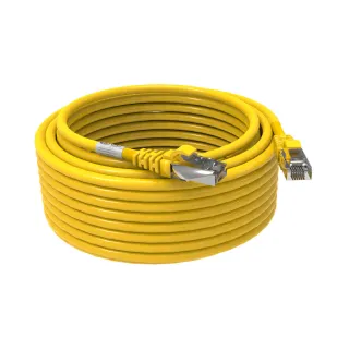 Cordon Rj45 Cat6 Futp 100Ohms Lsoh Surmoule Jaune Lg 10M