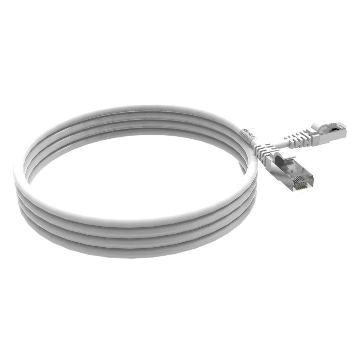 CORDON RJ45 CAT6A SFTP 100 OHMS LSOH BLANC LG 2M
