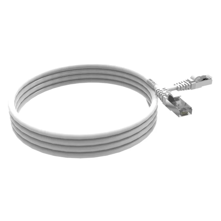 Cordon Rj45 Cat6A Sftp 100 Ohms Lsoh Blanc Lg 2M