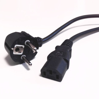 Cordon Alimentation 500M Noir Cee7/C13 , Ref : 1398