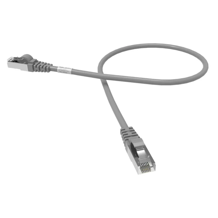 Cordon Rj45 Cat6 Futp 100Ohms Lsoh Surmoule Gris Lg 0.5M