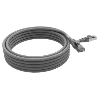 Cordon Rj45 Cat6A Sftp 100 Ohms Lsoh Surmoule Gris Lg 5M