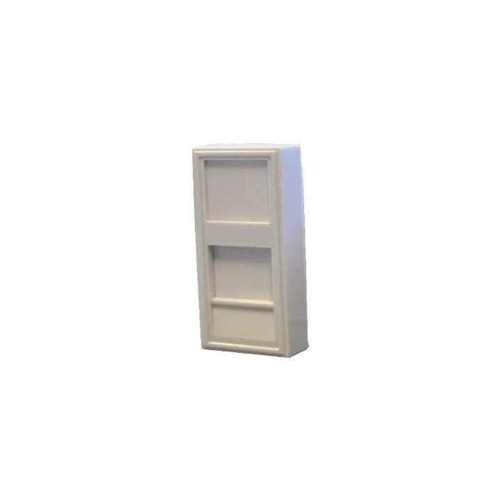 Plastron Droit 1 Entree Keystone 22,5X45 Avec Volet