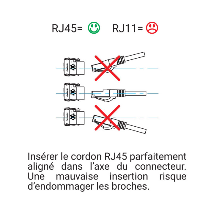 JACK COCCINELLE RJ45 CAT6A FTP 10 GIGA - AWG22-23
