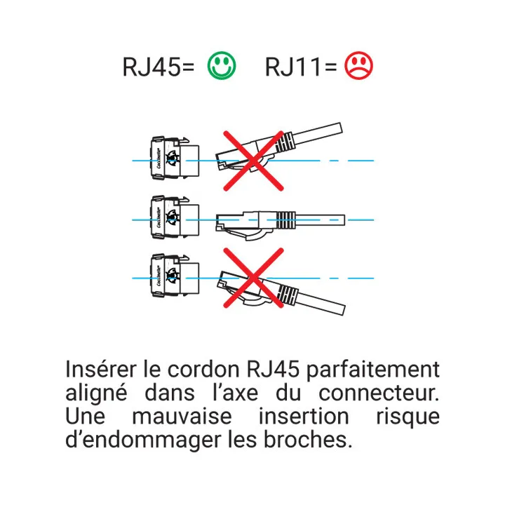 Jack Coccinelle Rj45 Cat6A Ftp 10 Giga - Awg22-23