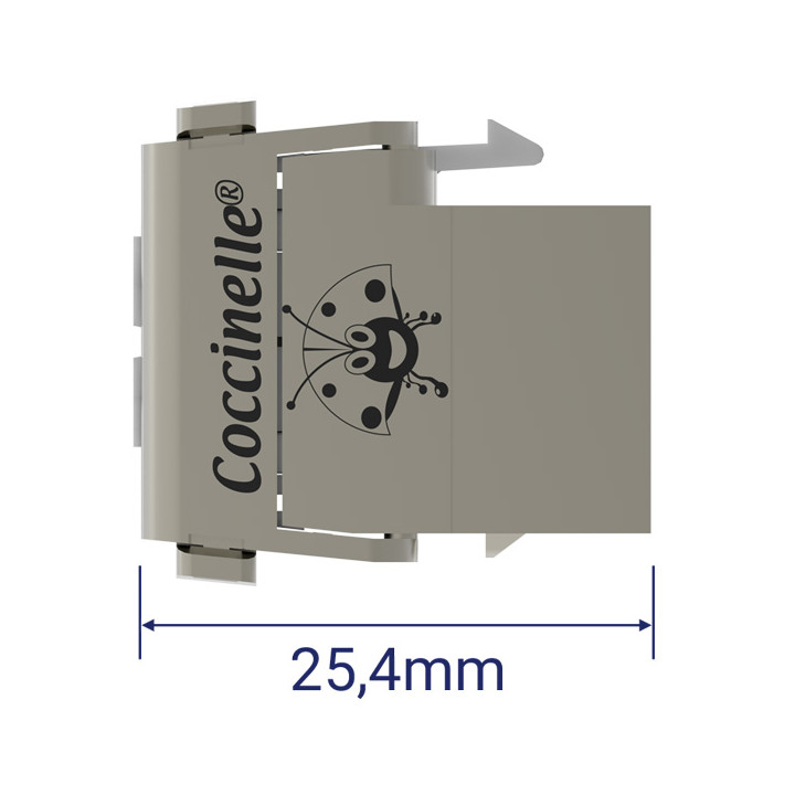 JACK COCCINELLE RJ45 CAT6A FTP 10 GIGA - AWG22-23