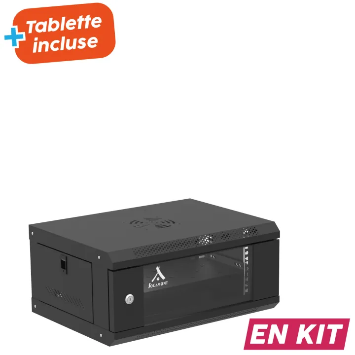 Coffret Mural En Kit Porte Verre 4U 530X450X240 Ligne 30