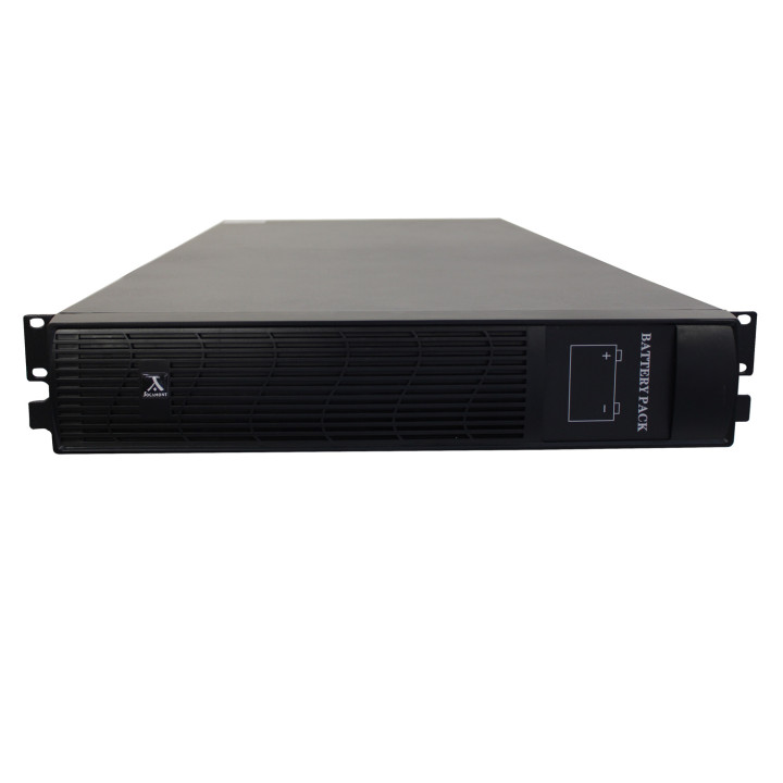 RACK BATTERIES 19' PROF 660MM 2U 12xBAT 12V/9AH 72V POUR 30005/30006