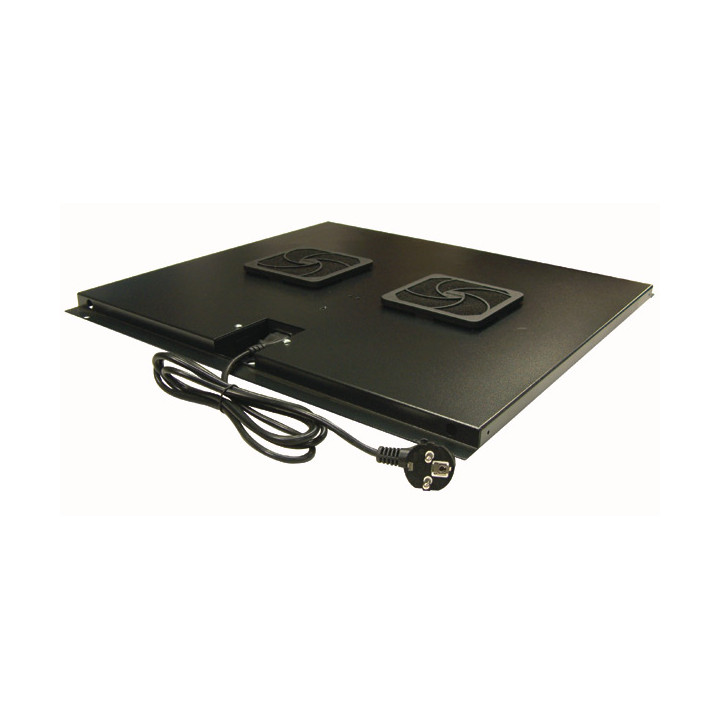 UNITE DE 2 VENTILATEURS POUR BAIE BRASSAGE LIGNE 500 PROF 600