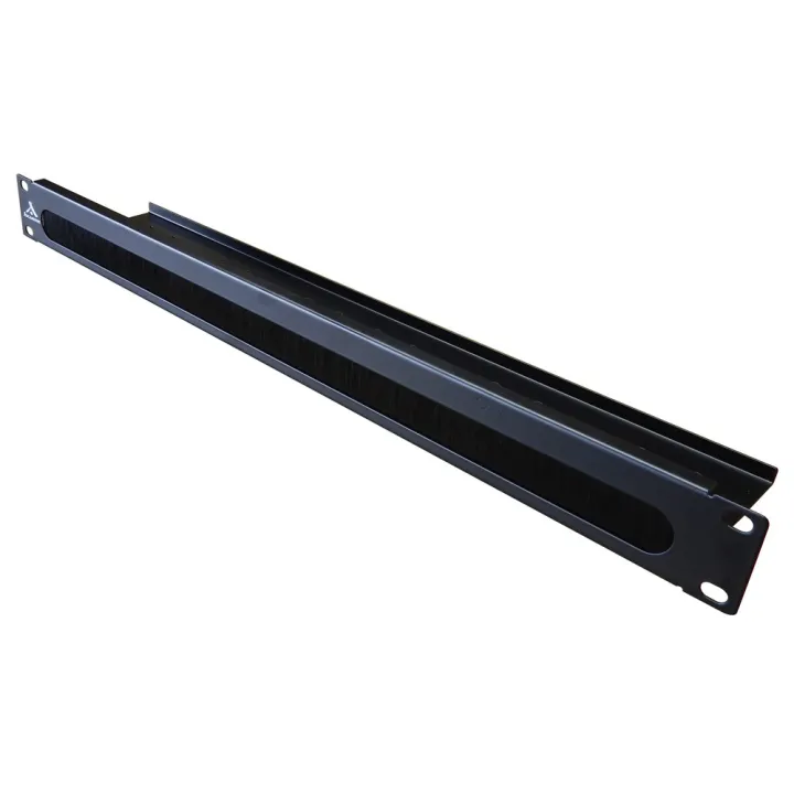 Panneau Passe-Cables 1U A Balais Et Plateau Arriere De Fixation