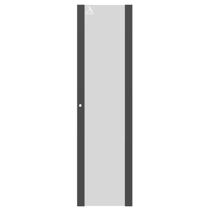 Porte Simple Verre Avec Serrure Ronde Av/Ar 42U Larg 600 Ligne 500