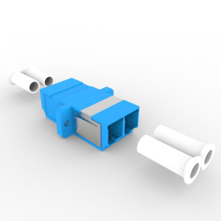 TRAVERSEE CLOISON OPTIQUE LC MULTI OM3 OM4 DPLEX (AQUA)