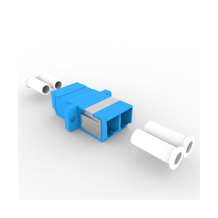 TRAVERSEE CLOISON OPTIQUE LC MULTI OM3 OM4 DPLEX (AQUA)