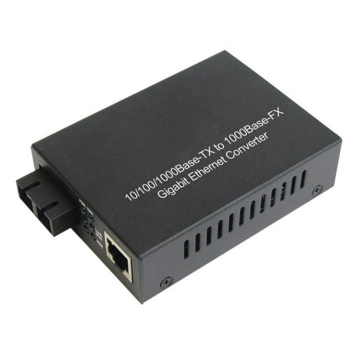 Convertisseur Medium Gigabit Ethernet 10/100/1000M 1310Nm 20Km Sc