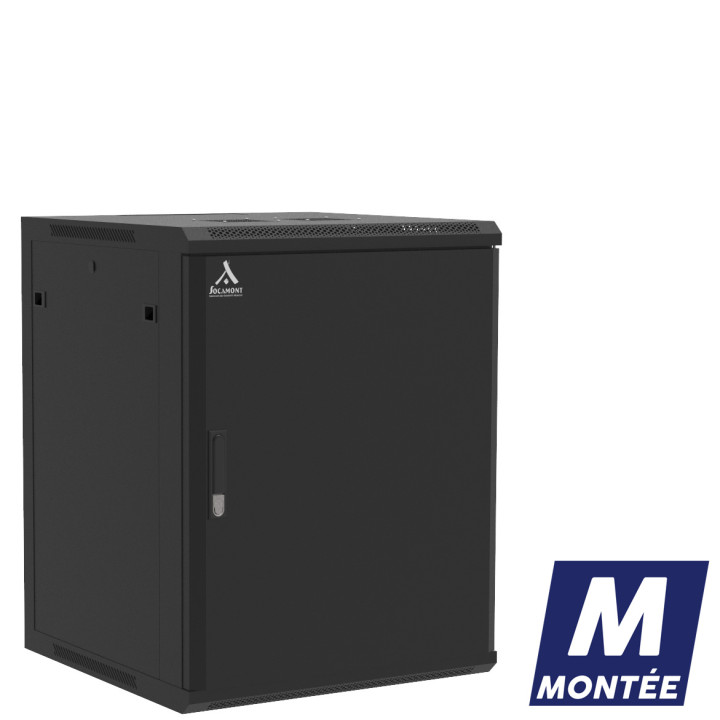 Coffret Mural Monte Porte Pleine 15U 600X600X769 Ligne 100