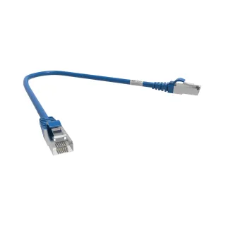 Cordon Rj45 Cat6 Futp 100Ohms Lsoh Surmoule Bleu Lg 0.3M