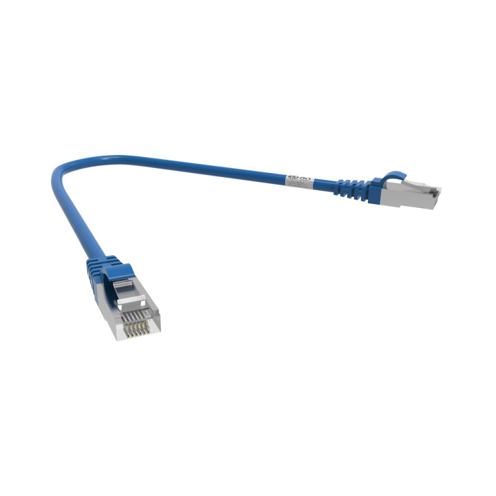 Cordon Rj45 Cat6 Futp 100Ohms Lsoh Surmoule Bleu Lg 0.3M