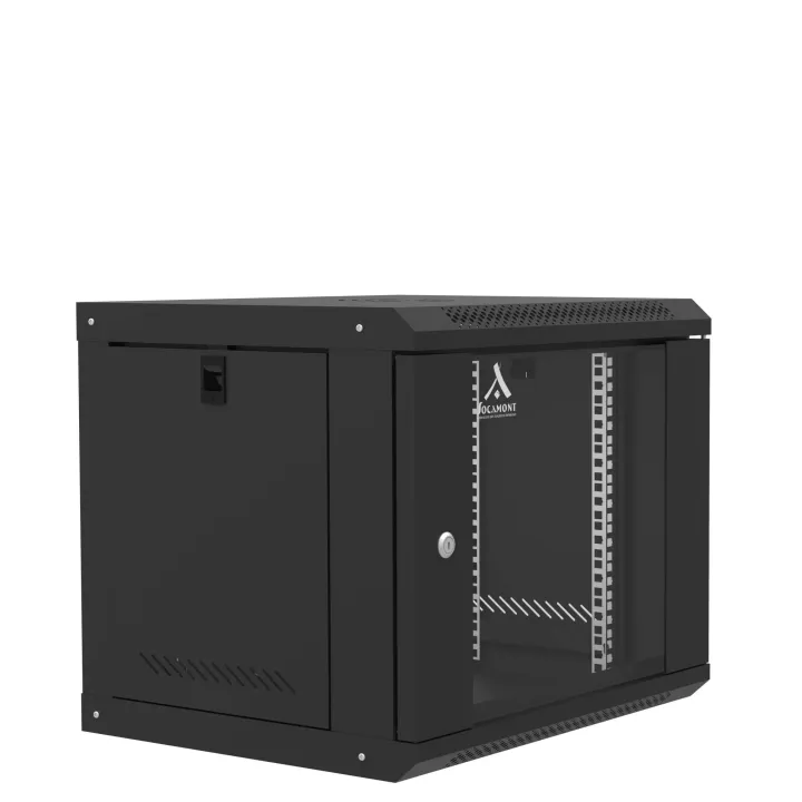 Coffret Mural Monte Porte Verre 9U 600X450X450 Ligne 60