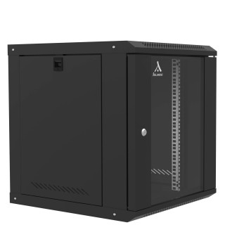 COFFRET MURAL MONTE PORTE VERRE 12U 600X600X600 LIGNE 60