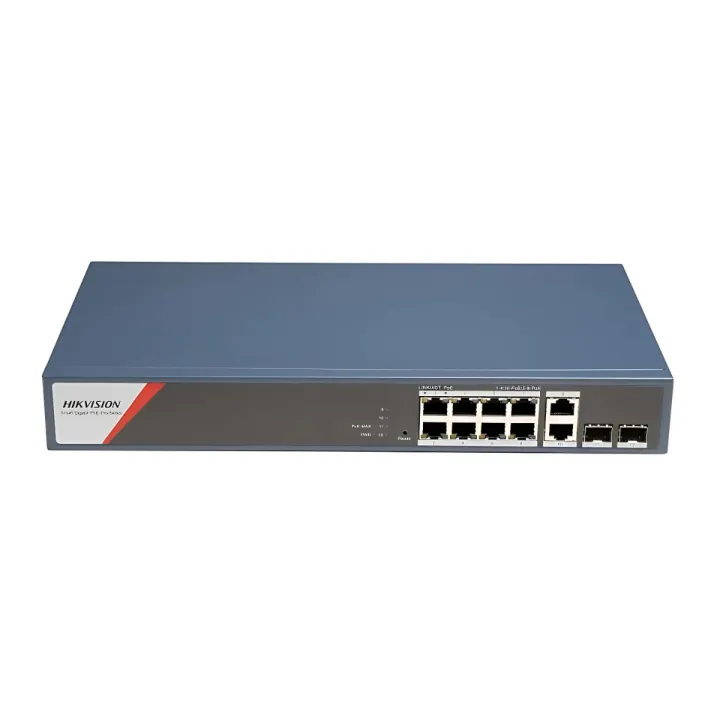 Ds-3E1512Hp-Si-8P2T2F Commutateur Poe Intelligent À 8 Ports Gigabit Smart Managed
