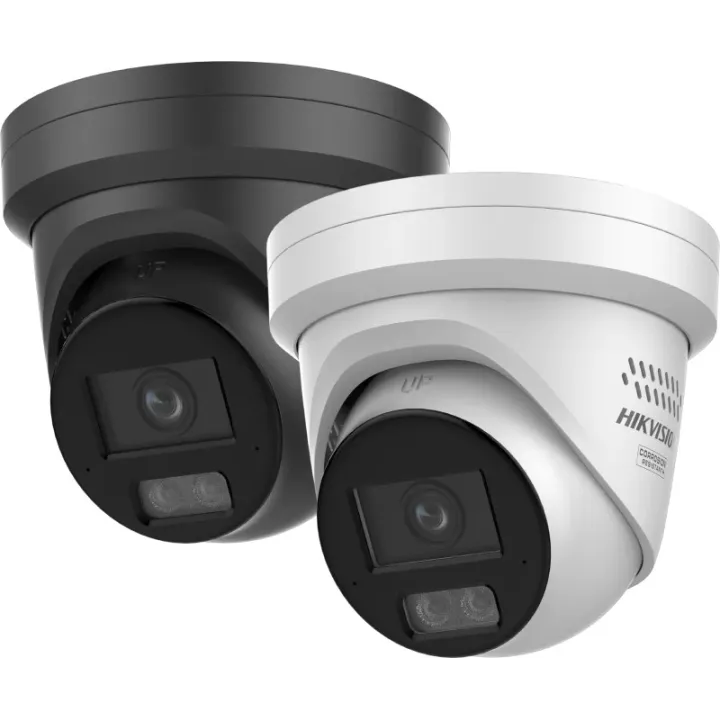 Ds-2Cd2347G3-Lis2Uy/Sl(2.8Mm) Caméra Turret Ip Fixe 4Mp Colorvu Hybride, Anti-Corrosion, Ir 30M