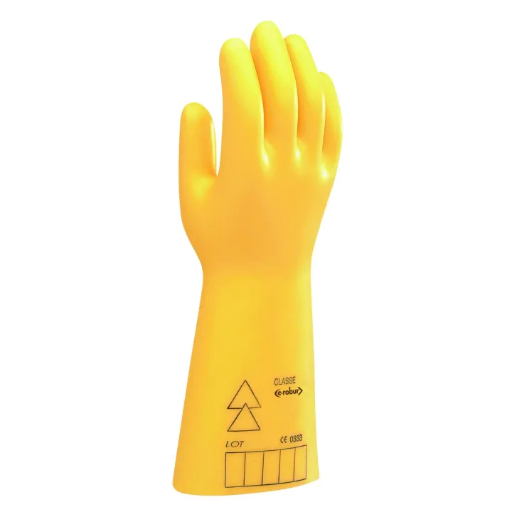 Gants Isolants En Latex T10, Classe 0 1000V
