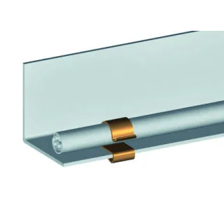 Attache Bord De Tôle Pour Tube De 20-24 Mm Et Pour Plat De 8-12 Mm. 100 Pièces