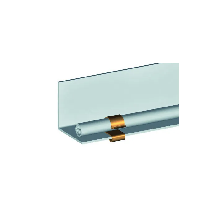 Attache Bord De Tôle Pour Tube De 20-24 Mm Et Pour Plat De 8-12 Mm. 100 Pièces