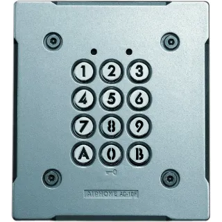 Clavier Encastré Résistant Au Vandalisme, Éclairé 100 Codes 2 Relais 12/24 Vca Vcc