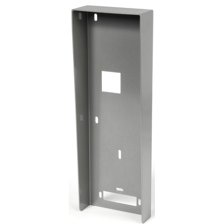 Visière anti-pluie en aluminium peint pour intégration AC10S + platine JODV