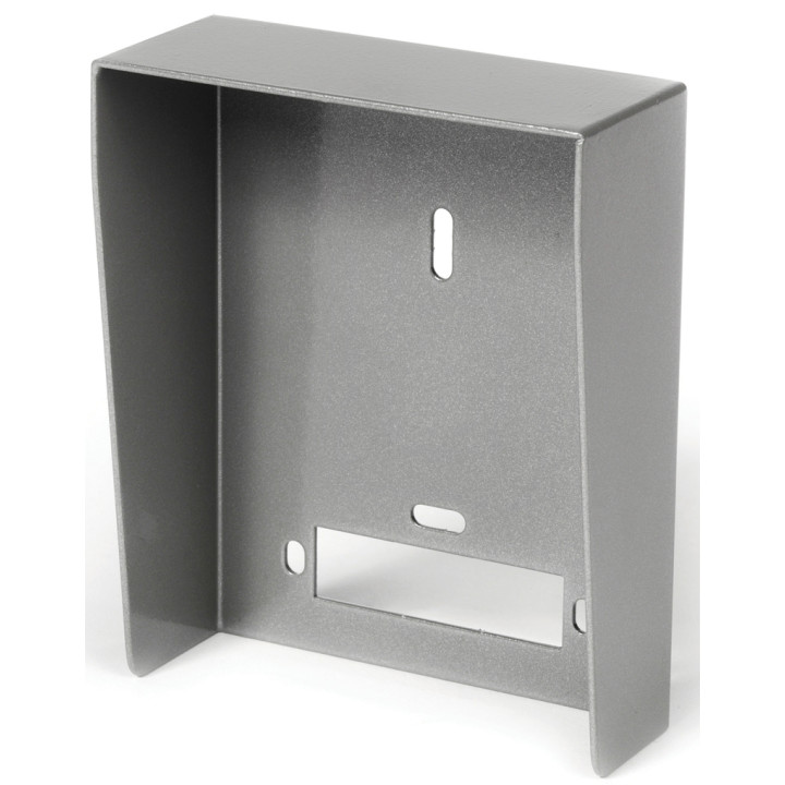 Visière anti-pluie inox, résistante au vandalisme pour clavier saillie AC10S