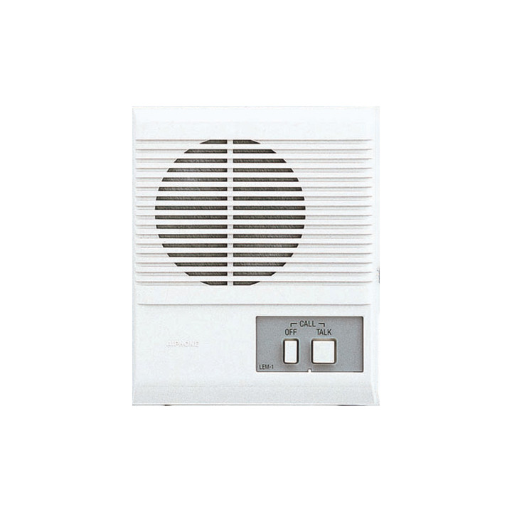 Poste maître à 1 direction en ABS blanc, simplex