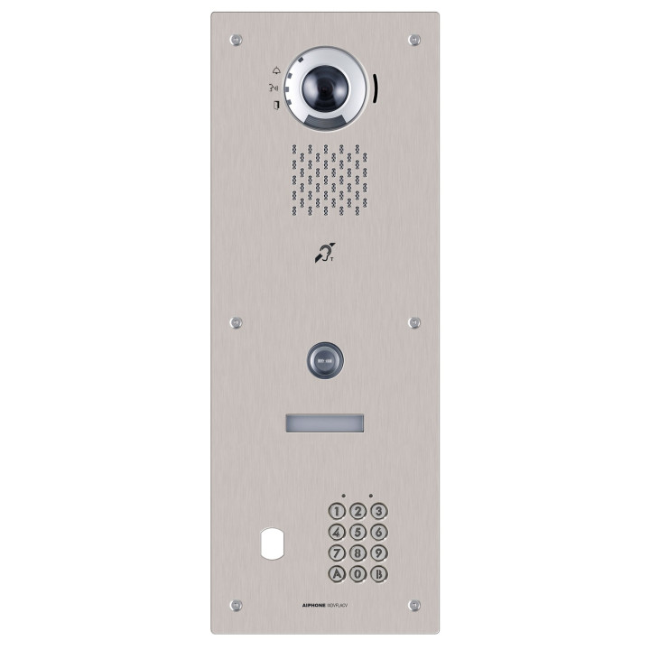 P. vid. IP enc. 1BP, clav. trou VIGIK+, SIP, picto, synthèse & boucle magnétique