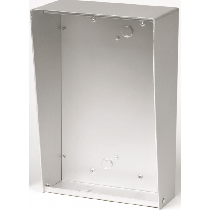 Cadre aluminium avec visière anti-pluie pour la pose saillie des platines PA6B